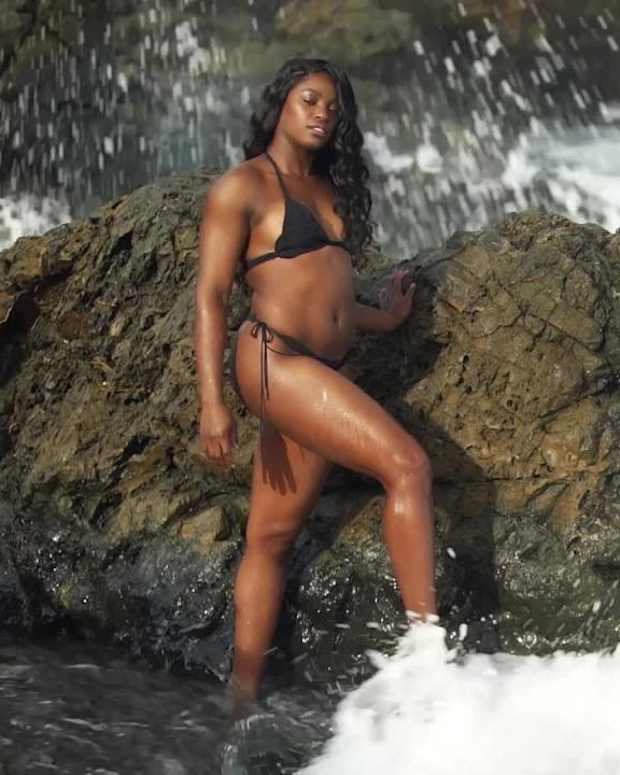 Sloane Stephens Outtakes SI Swimsuit 2018